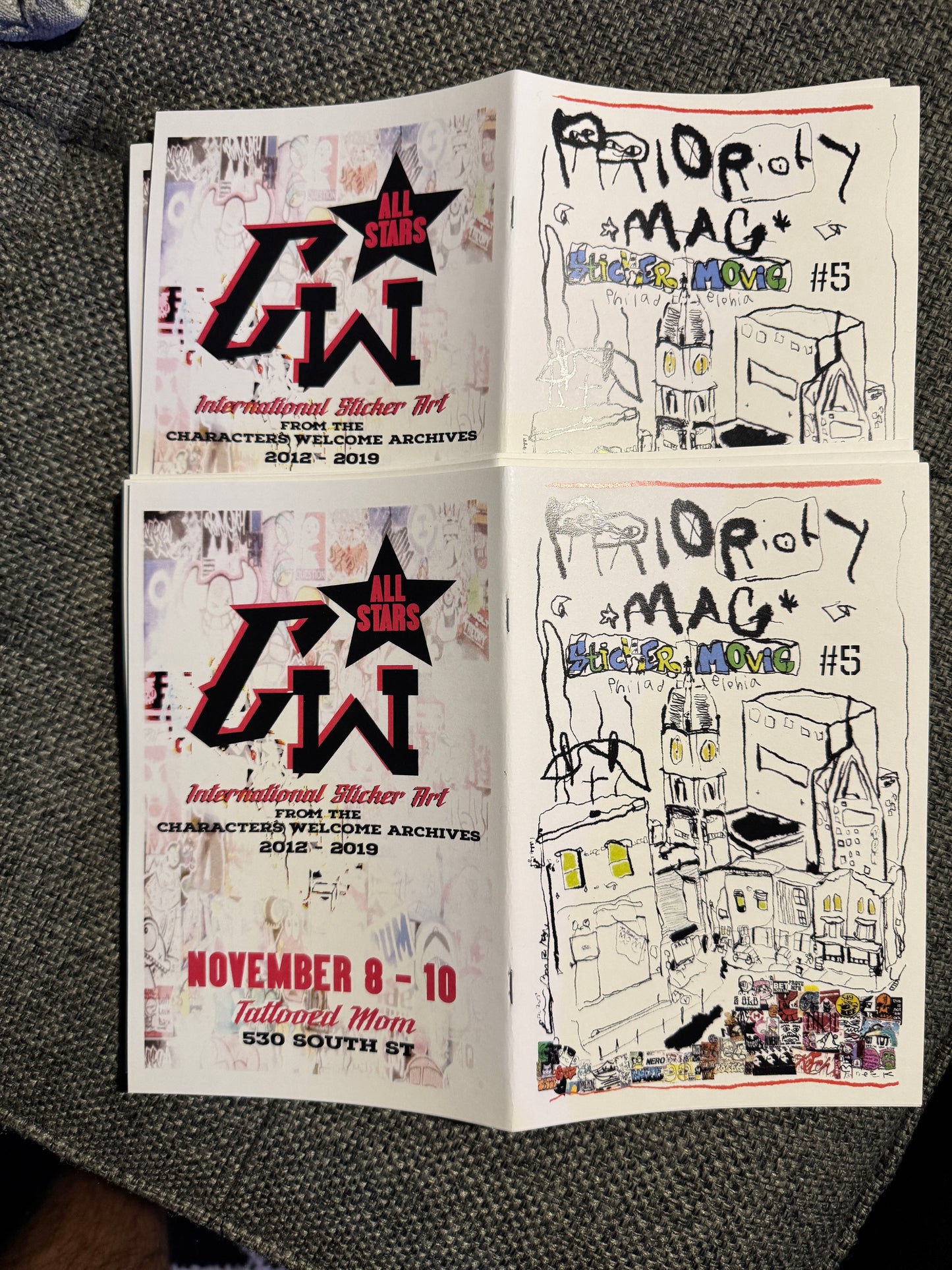 Sticker Movie "the zine" Philadelphia #5