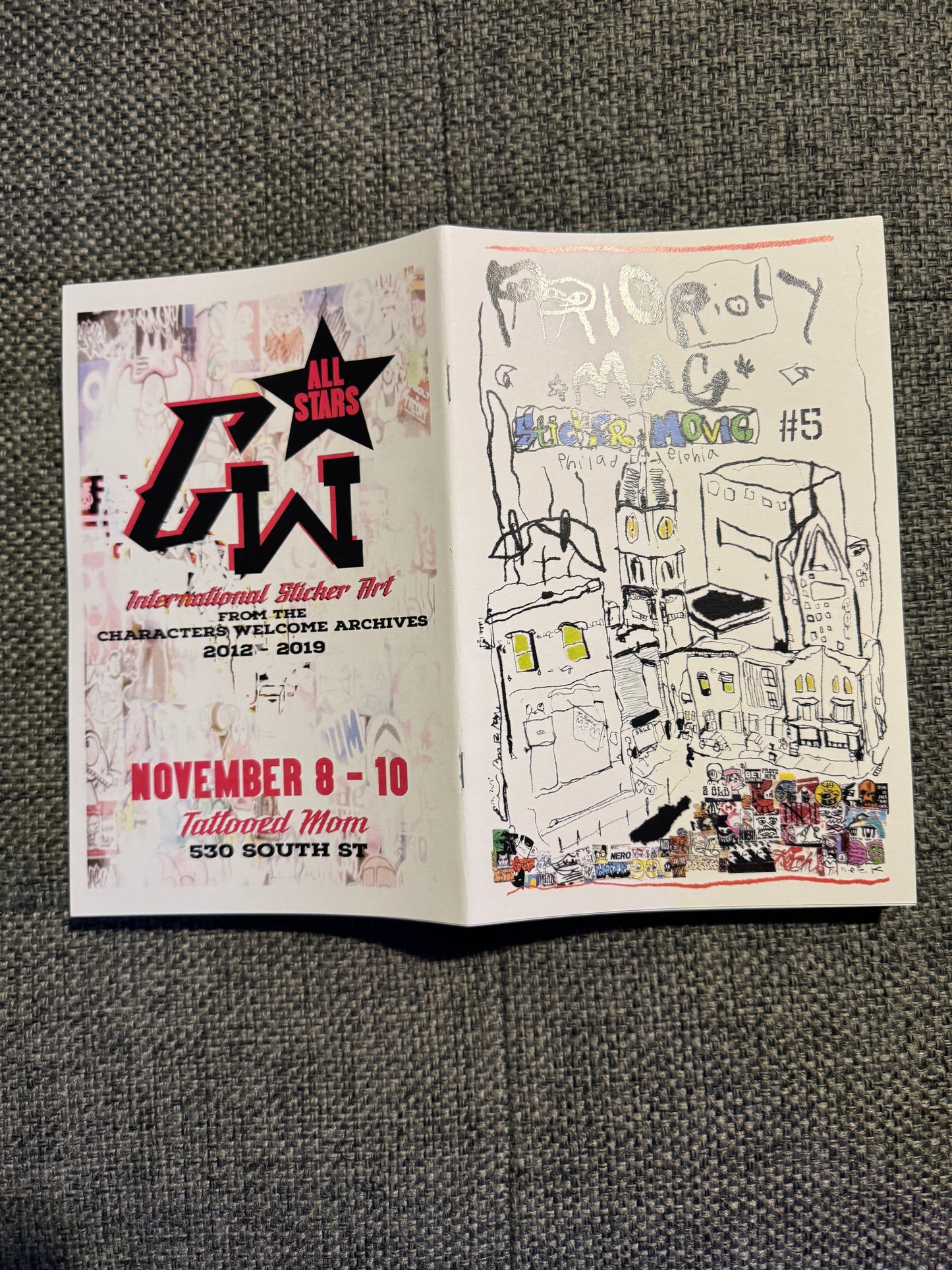 Sticker Movie "the zine" Philadelphia #5