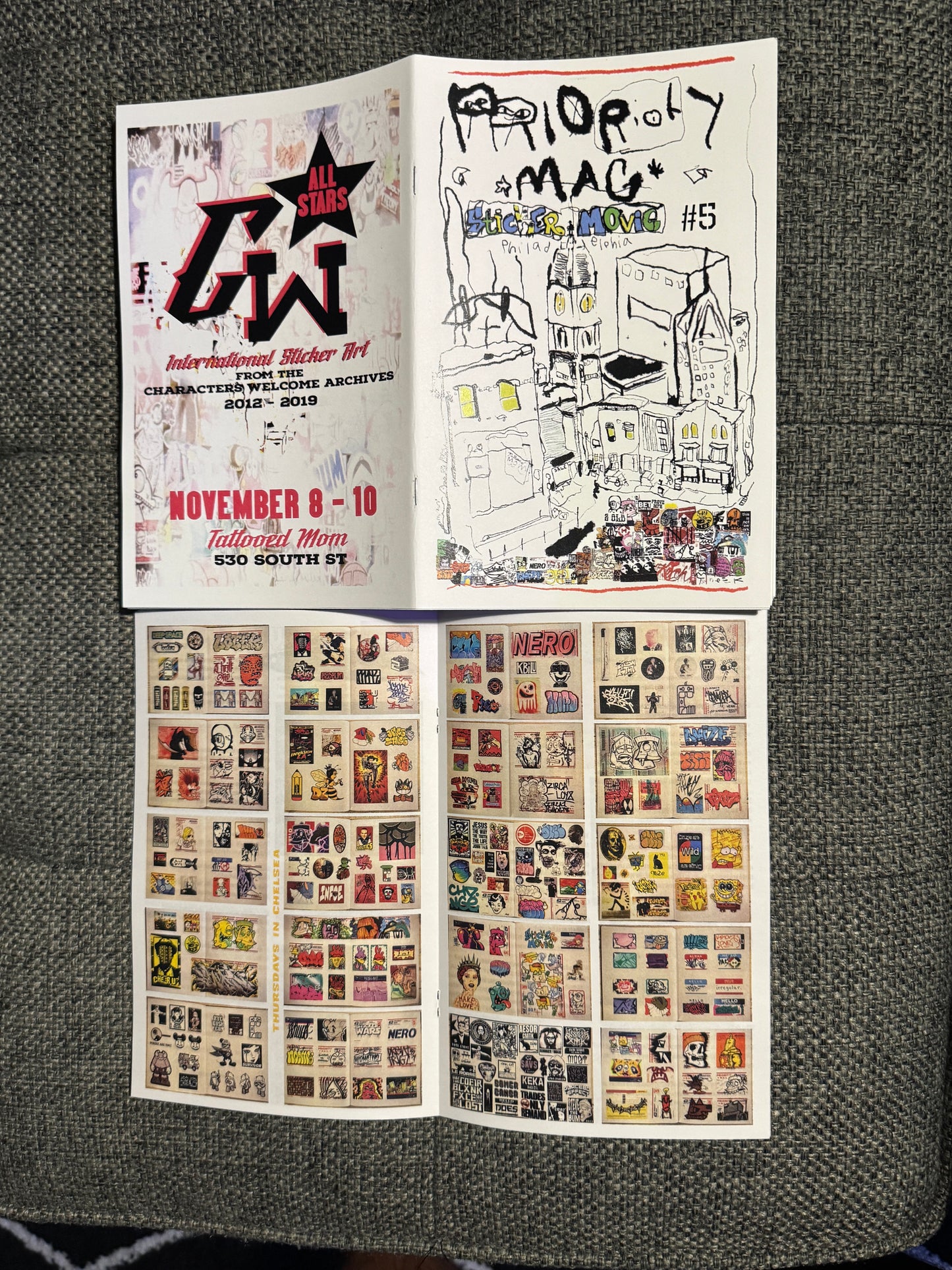Sticker Movie "the zine" Philadelphia #5