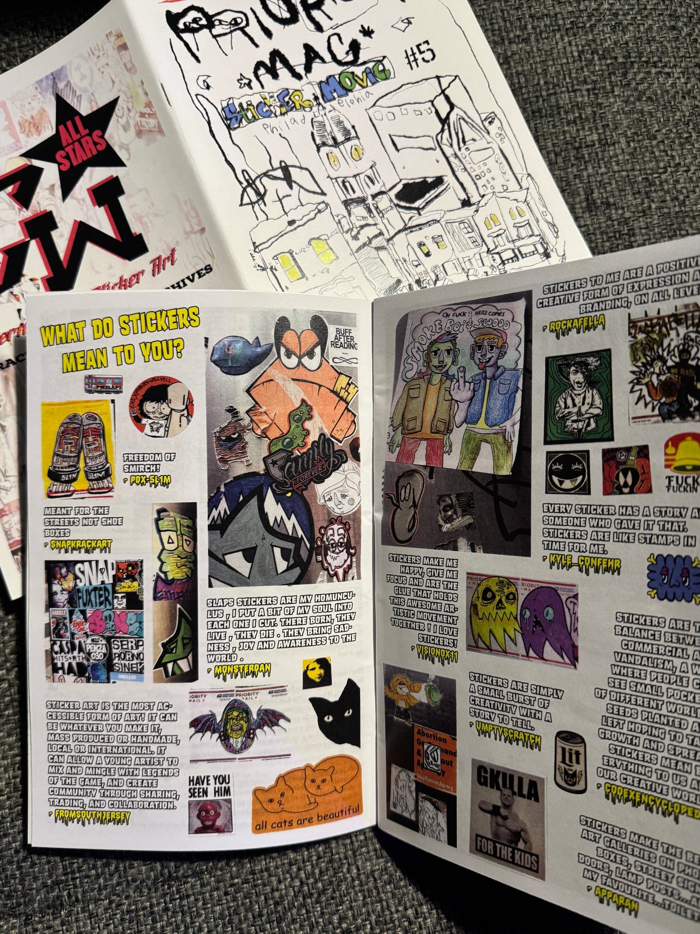 Sticker Movie "the zine" Philadelphia #5