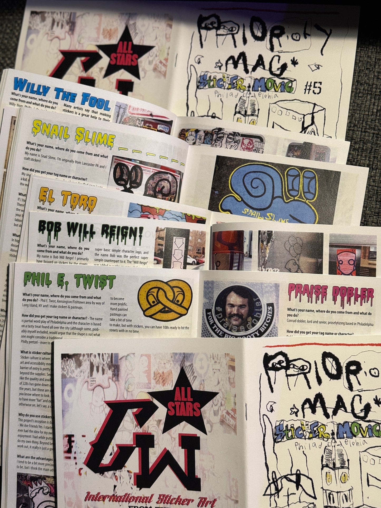 Sticker Movie "the zine" Philadelphia #5