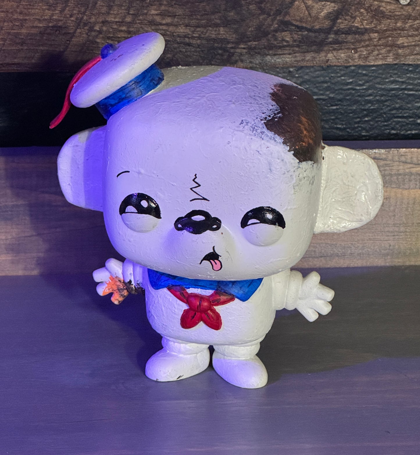 Mr Bear as Marshmallow Man